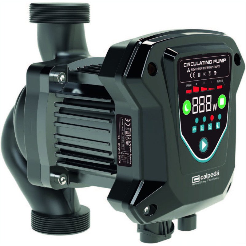 Calpeda Energy saving variable speed circulating pump - Nce H2