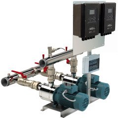 Calpeda Automatic pressure boosting plant consisting of 1 to 6 horizontal multistage pumps - Bs. Mxh