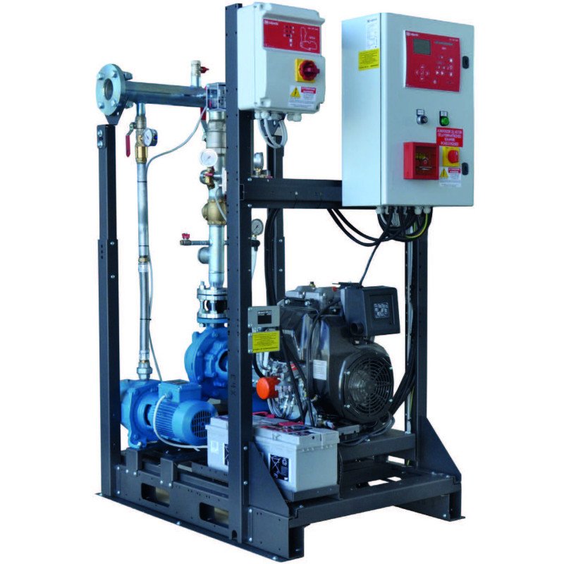 Calpeda Units constructed in accordance with UNI-EN 12845 standards for automatic fire-fighting systems - Ej, Dj