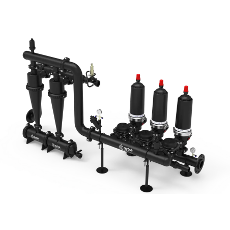 Plastic Automatic Disc Filter Systems With Hydrocyclone