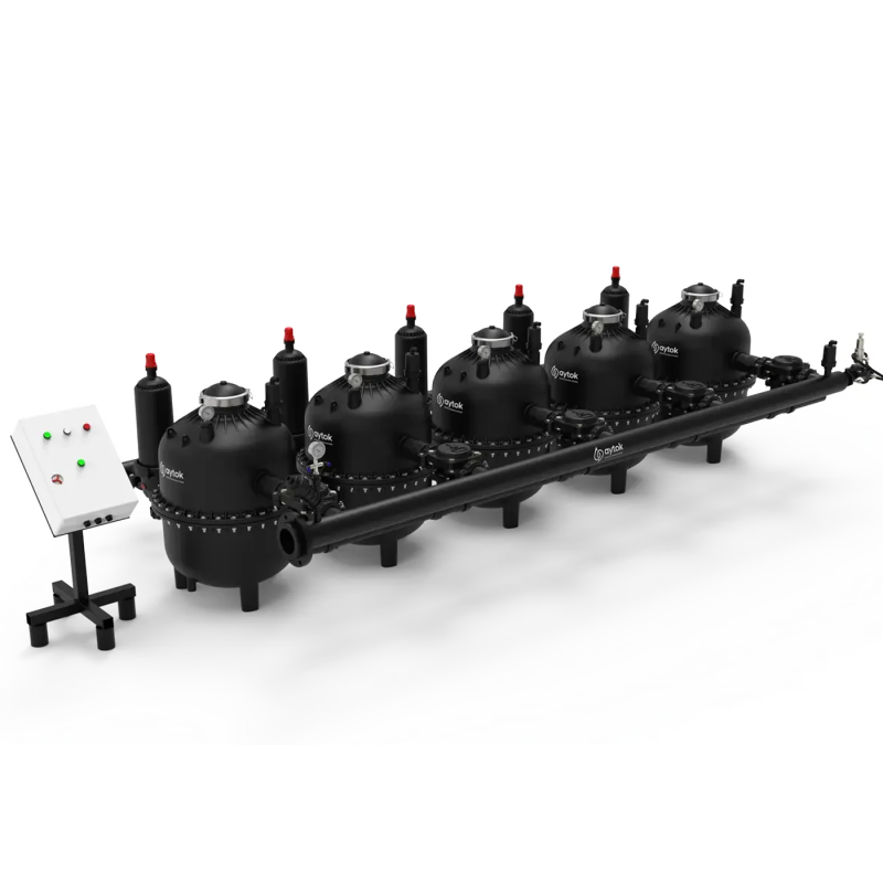 Automatic Plastic Sand Media Filter Systems with Plastic Disc Filters