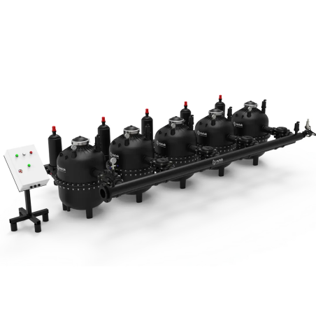 Automatic Plastic Sand Media Filter Systems with Plastic Disc Filters