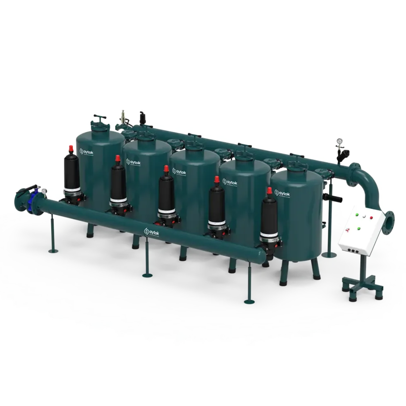 Automatic Sand Media Filter Systems with Plastic Disc Filters