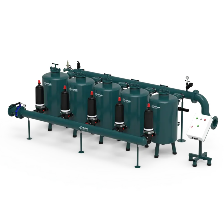 Automatic Sand Media Filter Systems with Plastic Disc Filters
