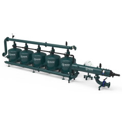 Automatic Sand Media Filter Systems with Self-Cleaning Screen Filters