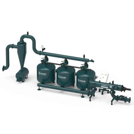 Automatic Sand Media Filter Systems with Self-Cleaning Screen Filters And Hydrocyclone