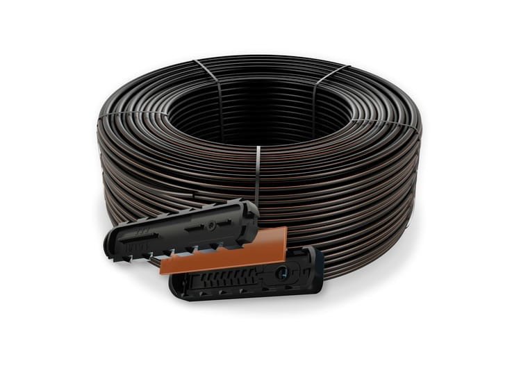 Netafim Drip Pipe For Permanent Sub Surface Row Crops Applications - UniRam™ AS PC Ø 20 mm, 1.2 mm Wall Thickness - Debit 3,50 l/h